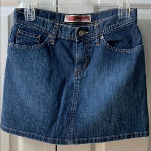 Gap jean skirt